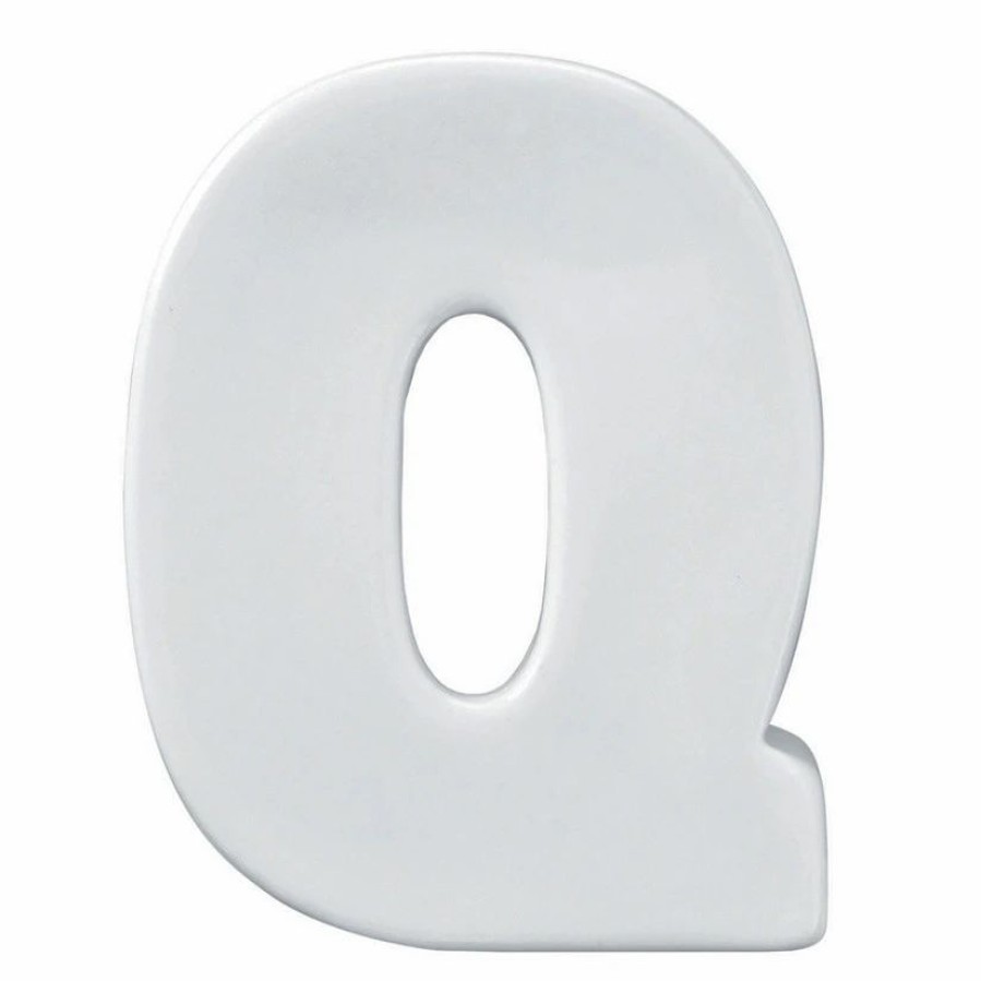 Creative Activities * | Mw Paint Your Own Porcelain Letter Q