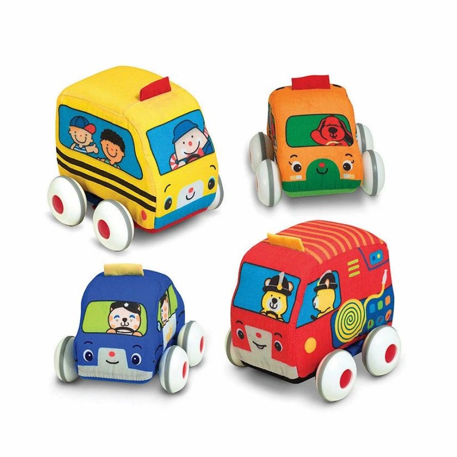 Early Learning * | Mw Melissa & Doug K'S Kids Pull-Back Vehicle Set