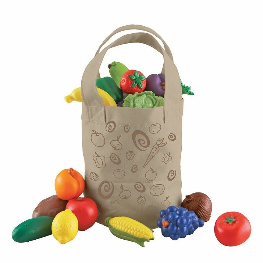 Early Learning * | Mw New Sprouts: Fresh Picked Fruits And Veggies Tote