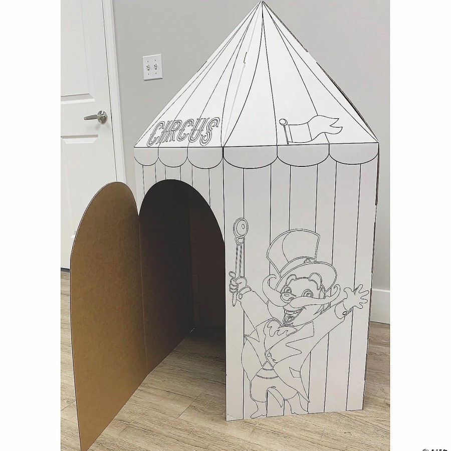 Early Learning * | Mw Color Your Own Circus Tent And Playhouse