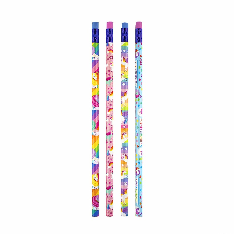 Creative Activities * | Mw Ooly Unique Unicorn Pencils: Set Of 12