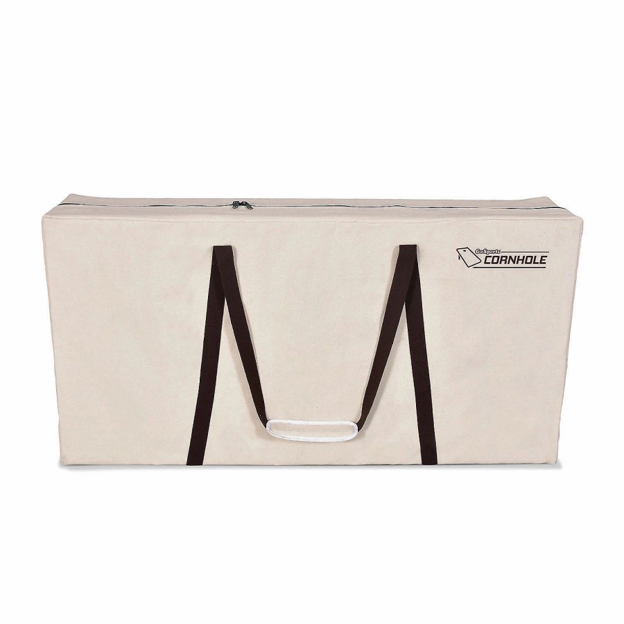 Early Learning * | Mw Gosports Pro Grade Canvas Cornhole Storage Case, Natural Canvas