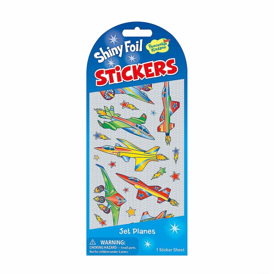 Creative Activities * | Mw Jets Foil Stickers: Pack Of 12