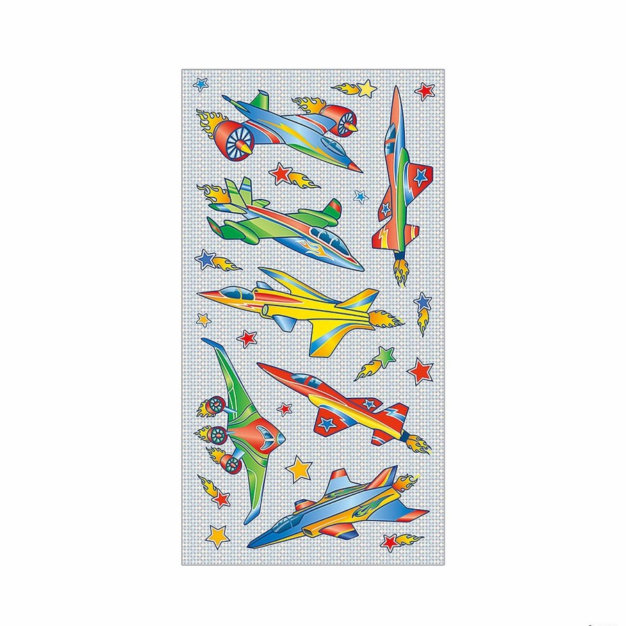 Creative Activities * | Mw Jets Foil Stickers: Pack Of 12