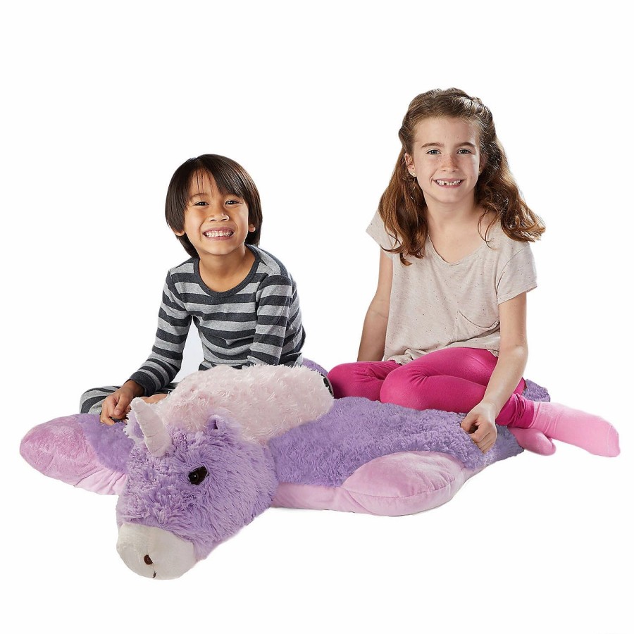 Early Learning * | Mw Pillow Pet Magical Unicorn Jumboz