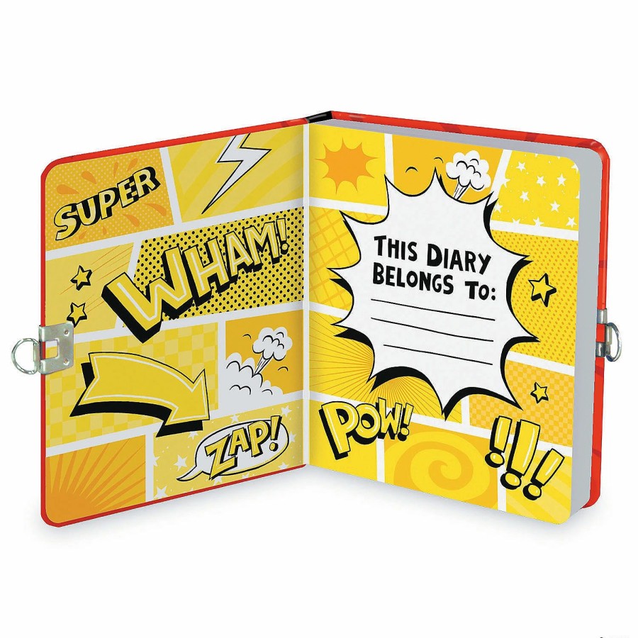 Creative Activities * | Mw Superhero Foil Diary