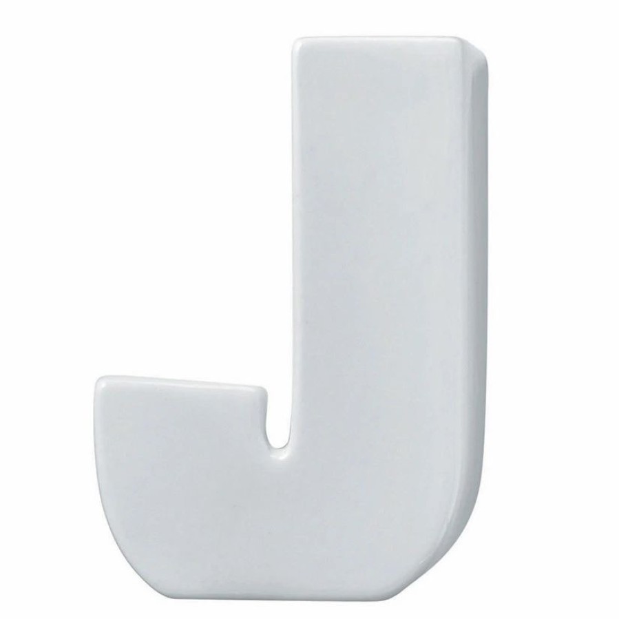 Creative Activities * | Mw Paint Your Own Porcelain Letter J