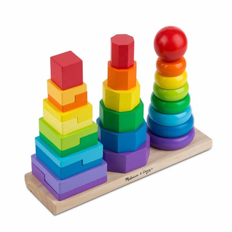 Early Learning * | Mw Geometric Stacker Toddler Toy