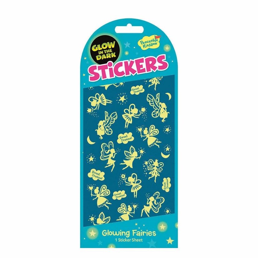 Creative Activities * | Mw Fairies Glow-In-The-Dark Stickers: Pack Of 12