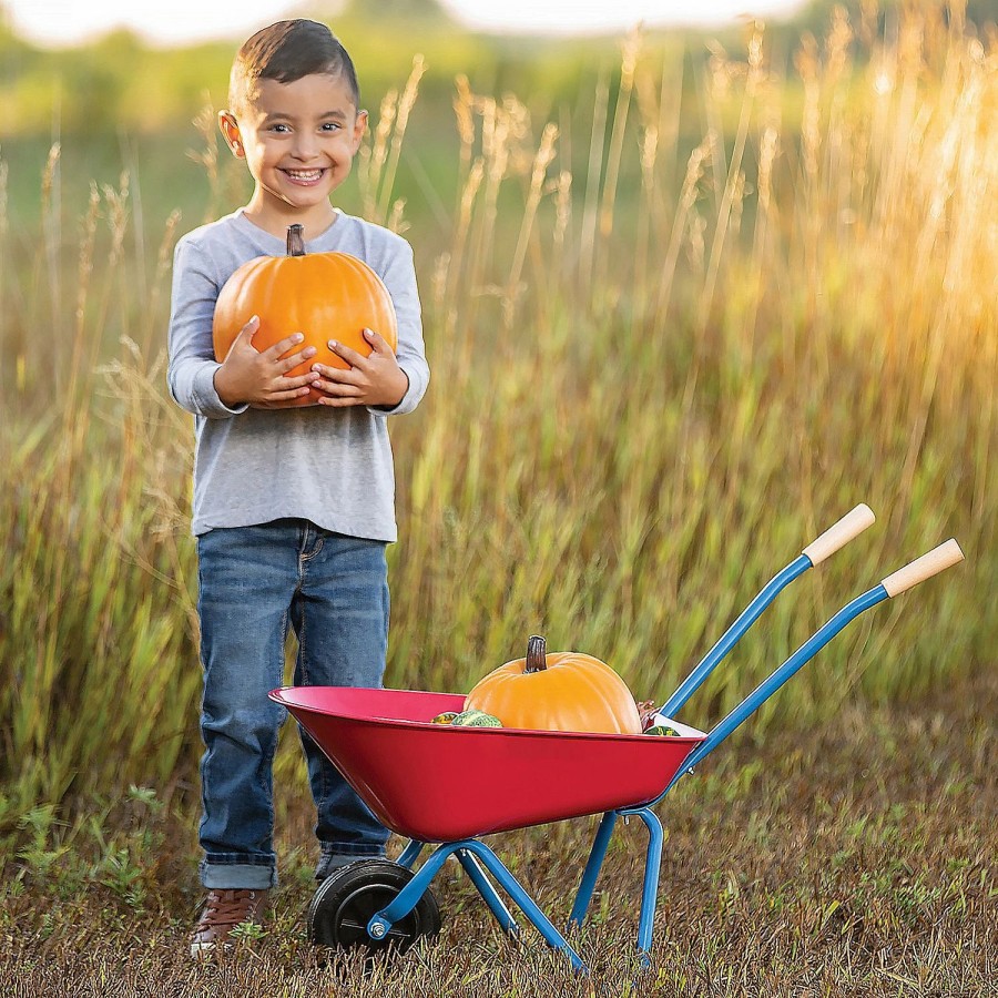 Early Learning * | Mw Oh So Fun! Metal Wheelbarrow For Kids