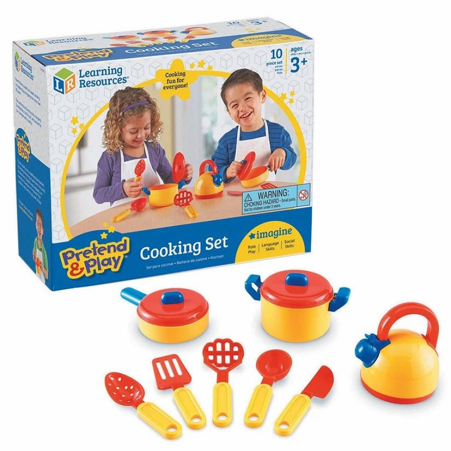 Early Learning * | Mw Pretend & Play Cooking Set 10 Pcs