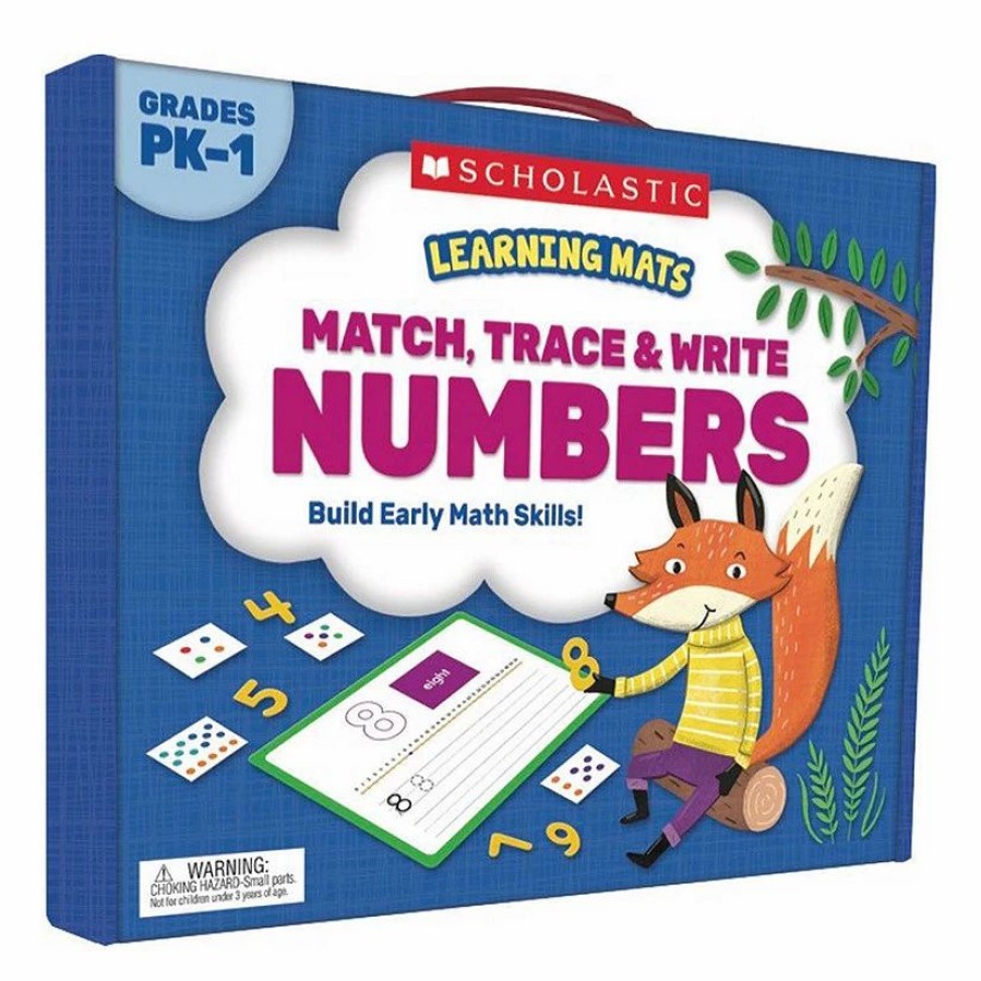 Early Learning * | Mw Learning Mats Match, Trace & Write Numbers