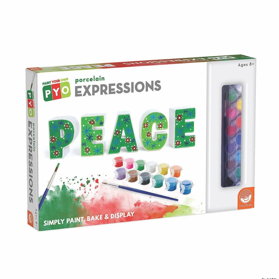 Creative Activities * | Mw Paint Your Own Expressions: Holiday Peace