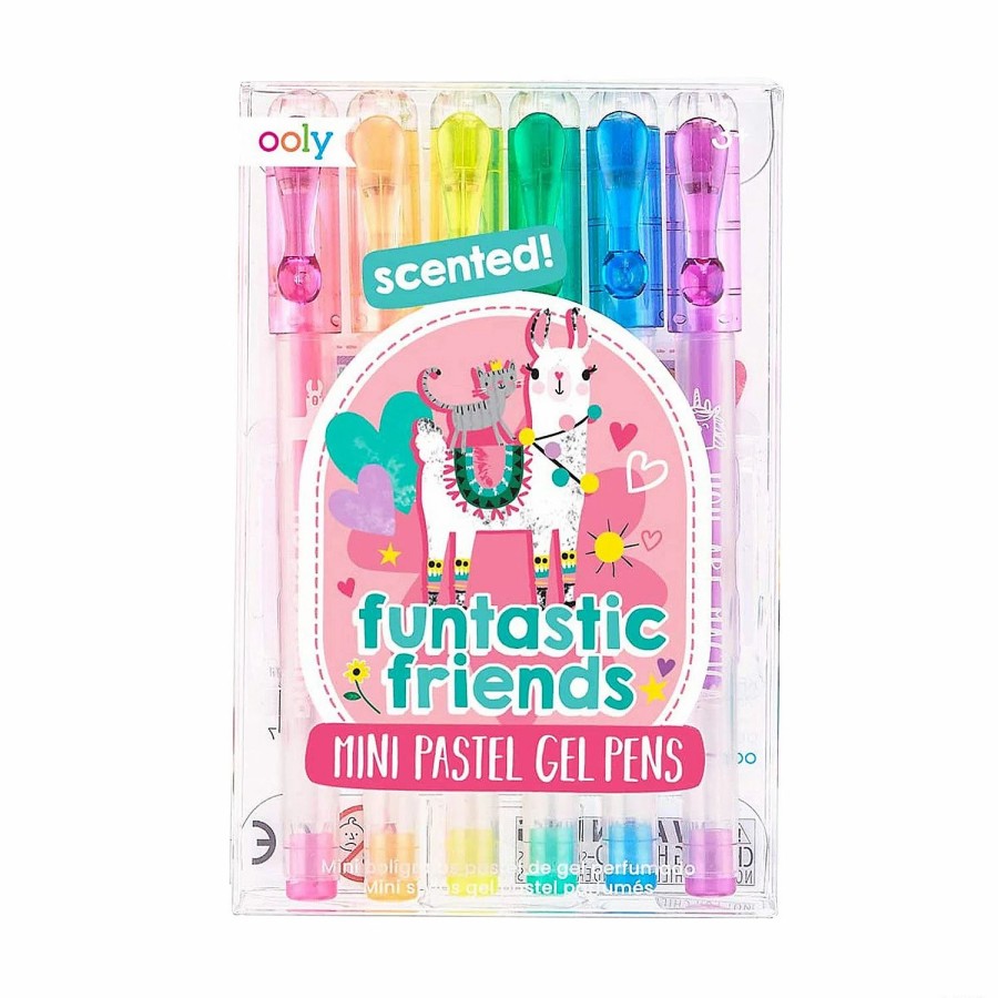 Creative Activities * | Mw Ooly Funtastic Friends Mini Gel Pens