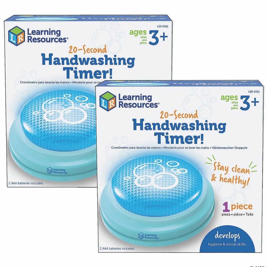 Early Learning * | Mw Learning Resources 20-Second Handwashing Timer: Set Of 2