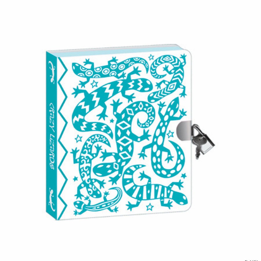 Creative Activities * | Mw Lizard Foil Coloring Diary