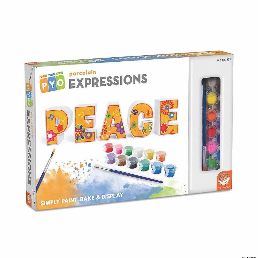 Creative Activities * | Mw Paint Your Own Expressions: Peace