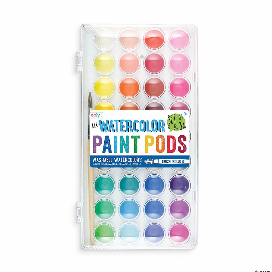 Creative Activities * | Mw Lil' Watercolor Paint Pods