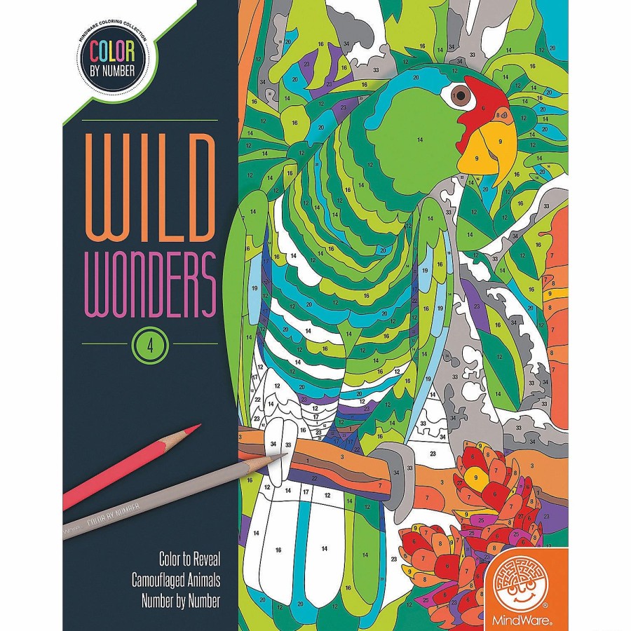 Creative Activities * | Mw Wild Wonders Color By Number: Book 4