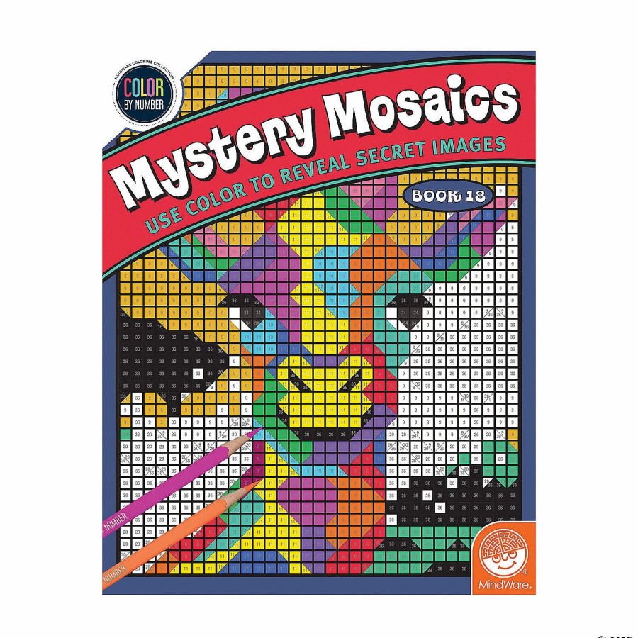 Creative Activities * | Mw Mystery Mosaics Book 18