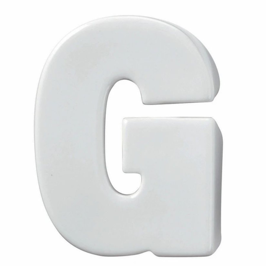 Creative Activities * | Mw Paint Your Own Porcelain Letter G