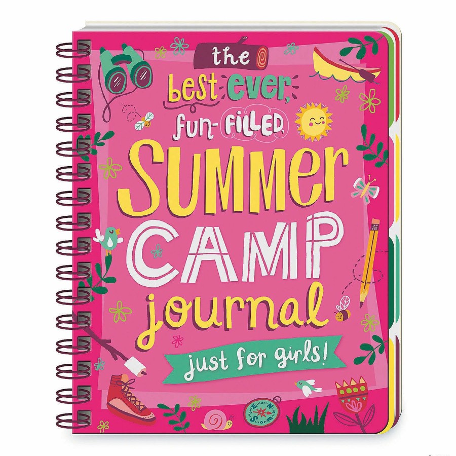 Creative Activities * | Mw Summer Camp Journal For Girls