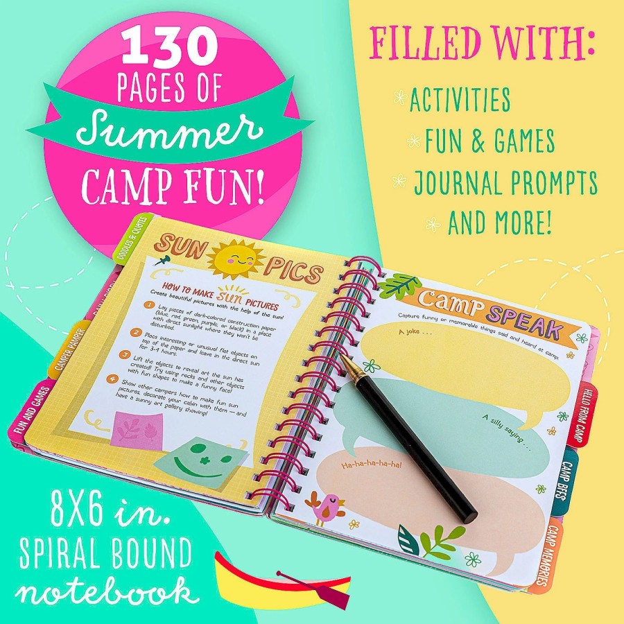 Creative Activities * | Mw Summer Camp Journal For Girls