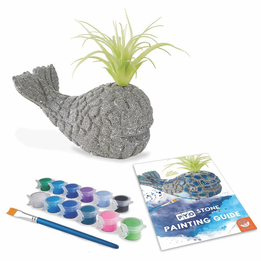 Creative Activities * | Mw Paint Your Own Stone: Whale