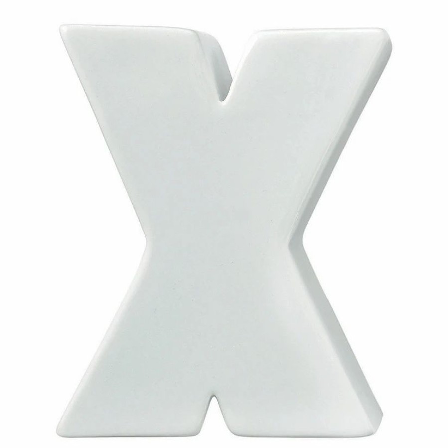 Creative Activities * | Mw Paint Your Own Porcelain Letter X