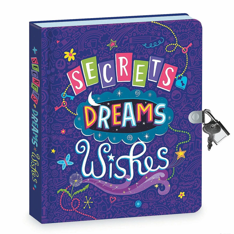 Creative Activities * | Mw Peaceable Kingdom Secrets, Dreams, Wishes Diary