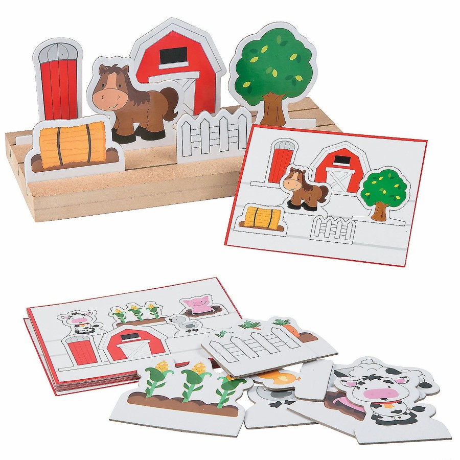 Early Learning * | Mw The Following Directions Farm Game