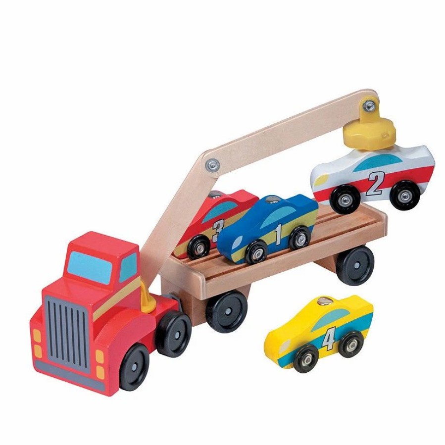 Early Learning * | Mw Melissa & Doug Magnetic Car Loader