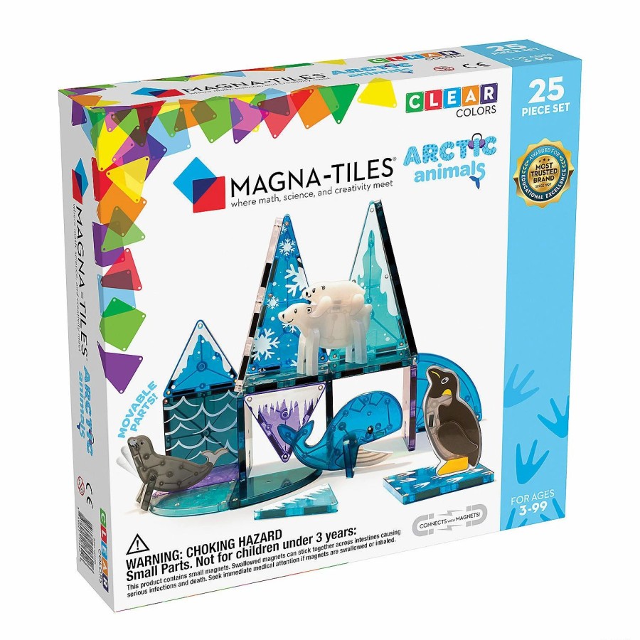 Early Learning * | Mw Magna-Tiles Arctic Animals 25-Piece Set