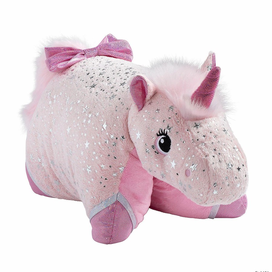 Early Learning * | Mw Pillow Pet Sparkly Pink Unicorn