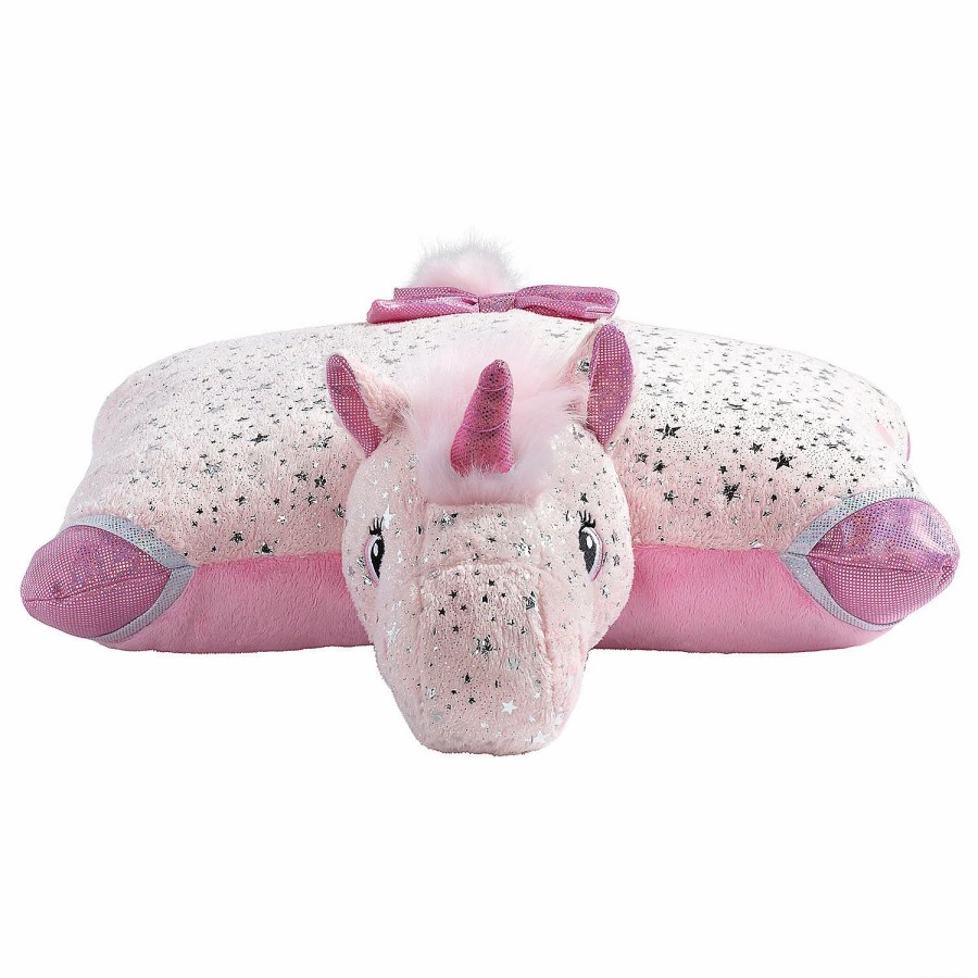 Early Learning * | Mw Pillow Pet Sparkly Pink Unicorn