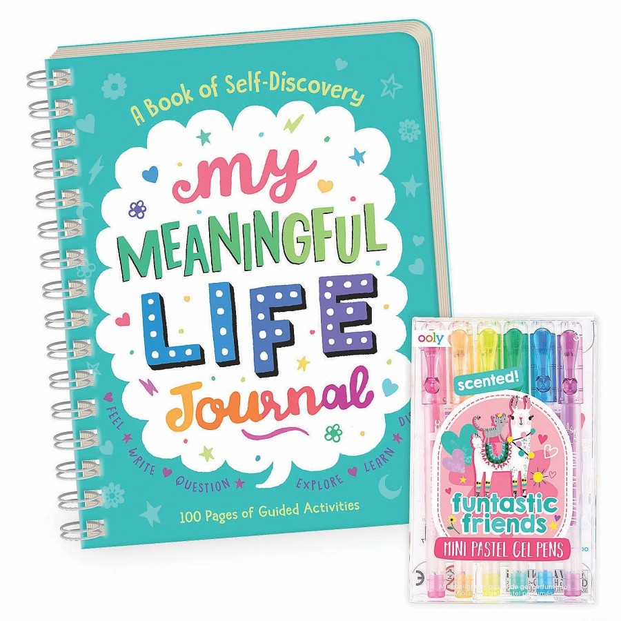 Creative Activities * | Mw My Meaningful Life Journal With Free Gel Pens