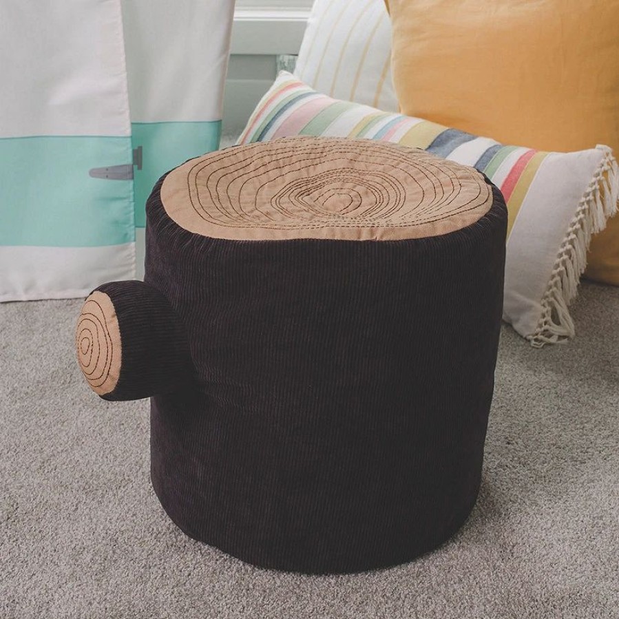 Early Learning * | Mw Tree Stump Pouf