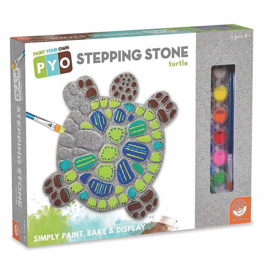 Creative Activities * | Mw Paint Your Own Stepping Stone: Turtle