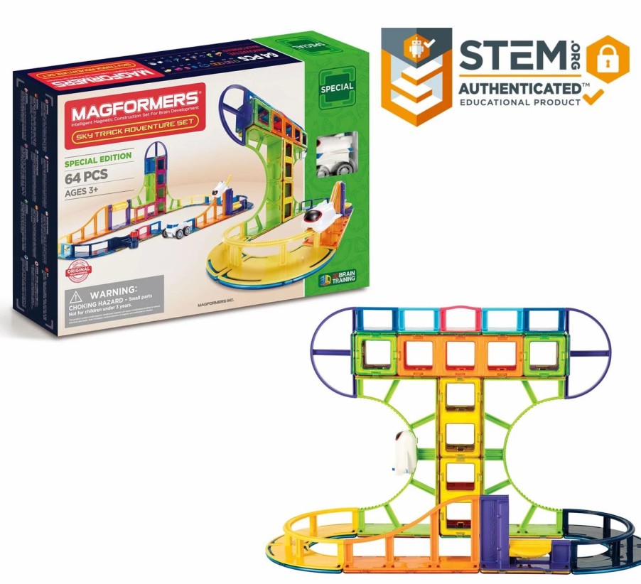 Magformers * | Magformers Sky Track 64Pc