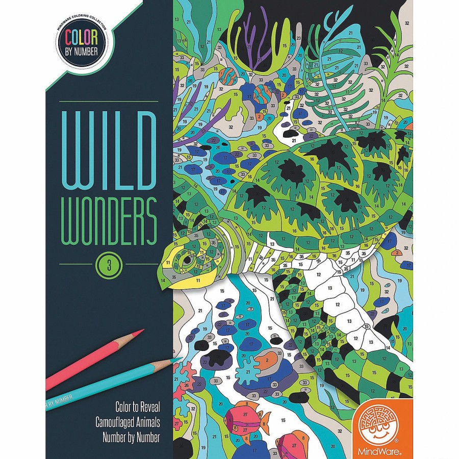 Creative Activities * | Mw Wild Wonders Color By Number: Book 3