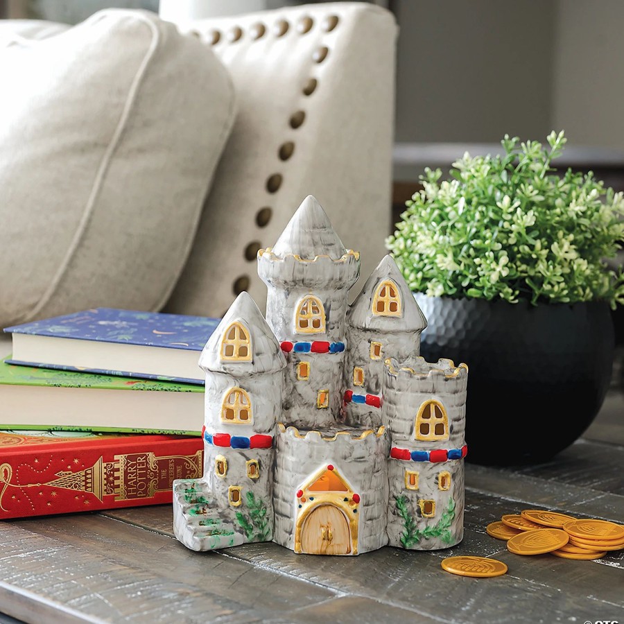 Creative Activities * | Mw Paint Your Own Porcelain Castle Light