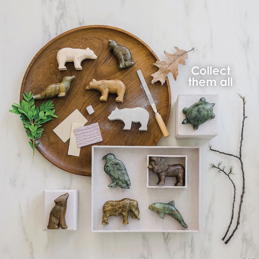 Creative Activities * | Mw Soapstone Carving Kits: Seal