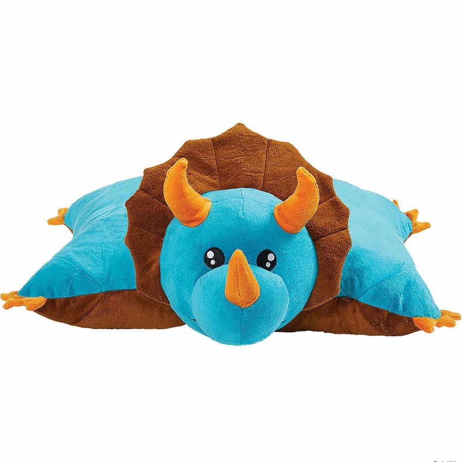 Early Learning * | Mw Pillow Pet Blue Dinosaur