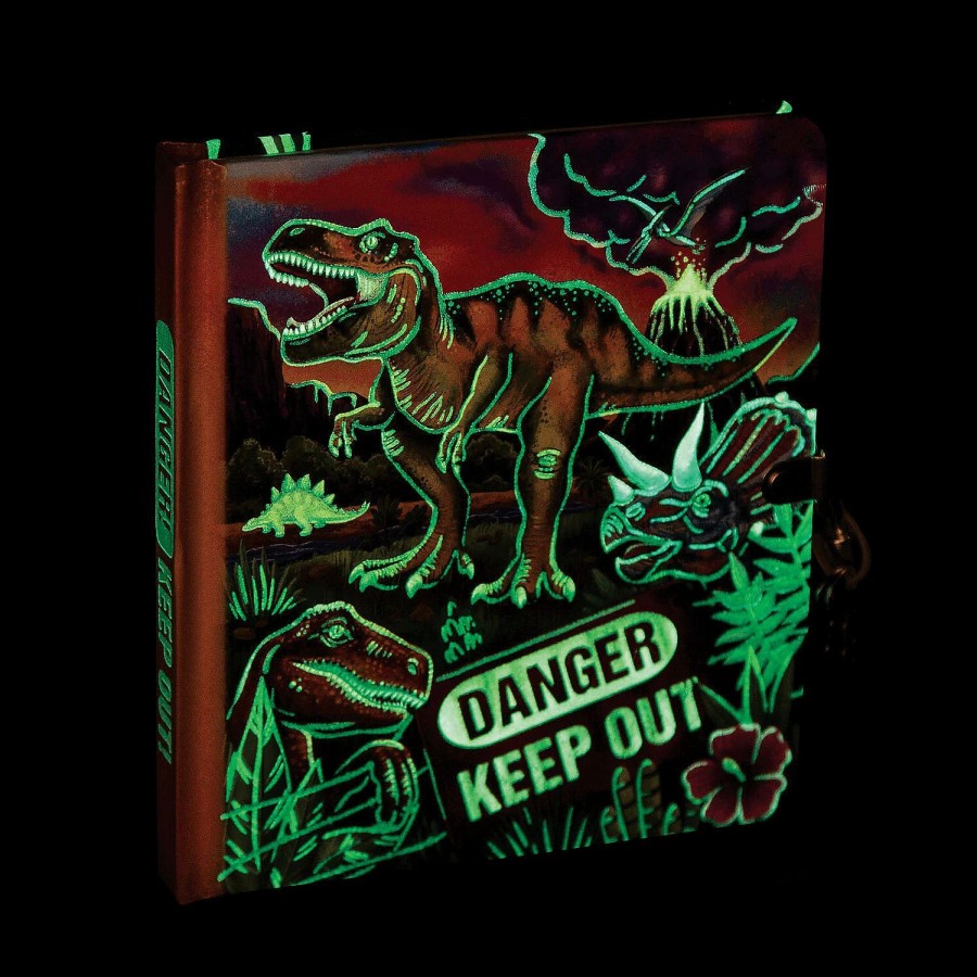 Creative Activities * | Mw Glow-In-The-Dark Dinosaur Diary