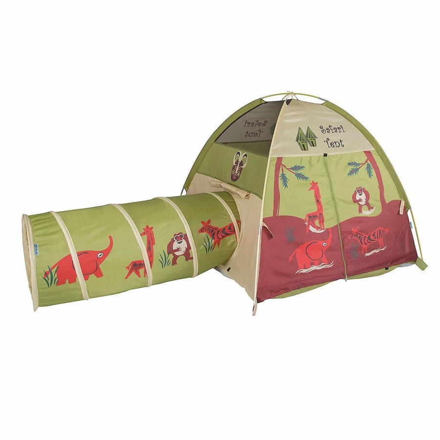 Early Learning * | Mw Pacific Play Tents: Jungle Safari Tent And Tunnel Combo