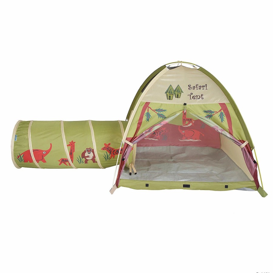 Early Learning * | Mw Pacific Play Tents: Jungle Safari Tent And Tunnel Combo