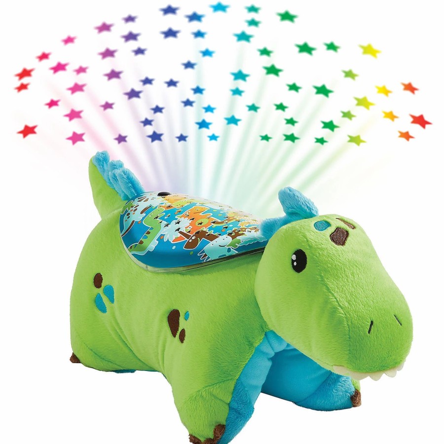 Early Learning * | Mw Pillow Pet Green Dinosaur Sleeptime Lite