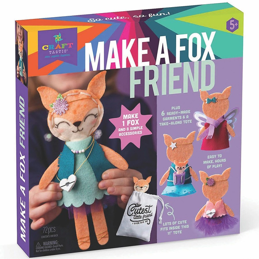 Creative Activities * | Mw Make A Fox Friend Craft Kit