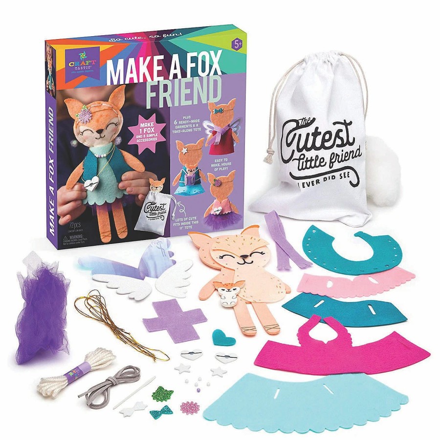 Creative Activities * | Mw Make A Fox Friend Craft Kit