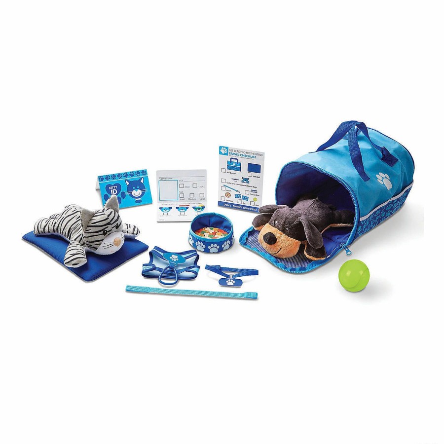 Early Learning * | Mw Melissa & Doug Tote & Tour Pet Travel Play Set